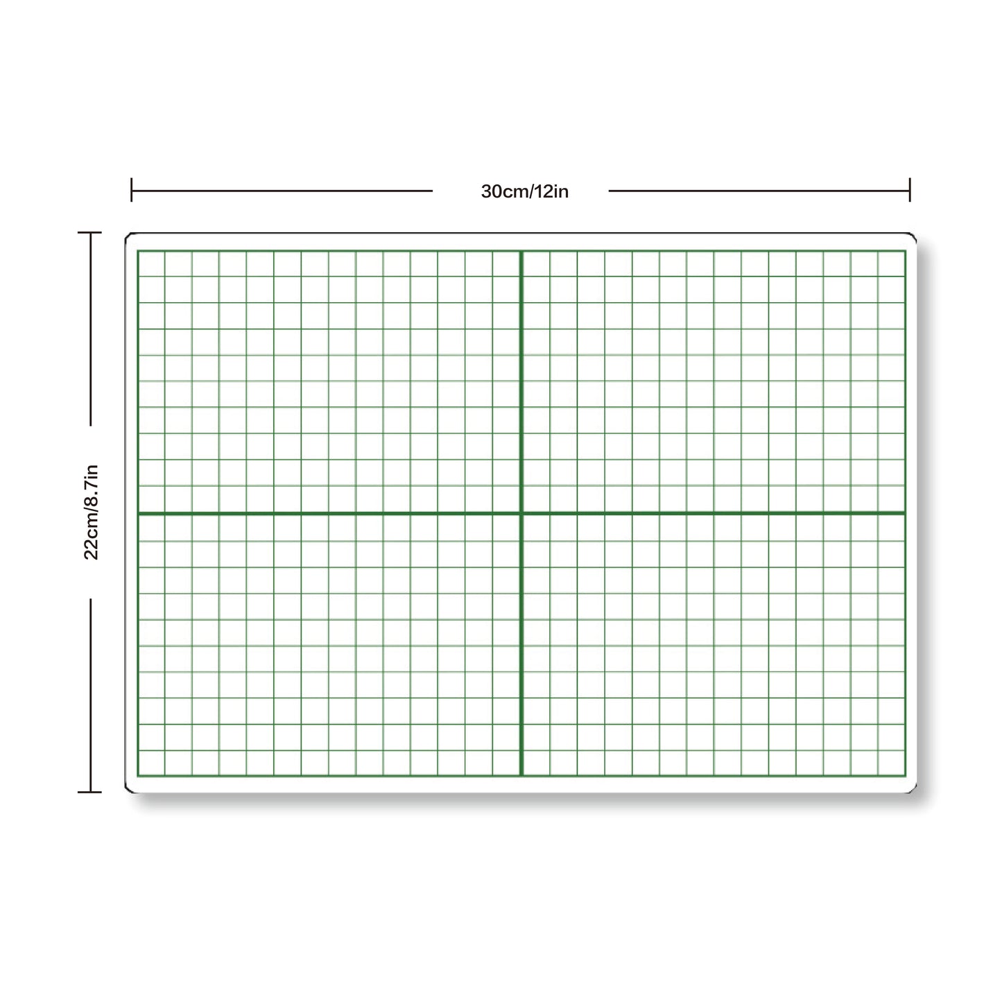 Practice Whiteboard - Grid Paper (5 Pcs)