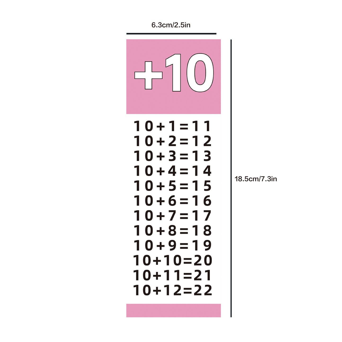 Addition Flash Cards
