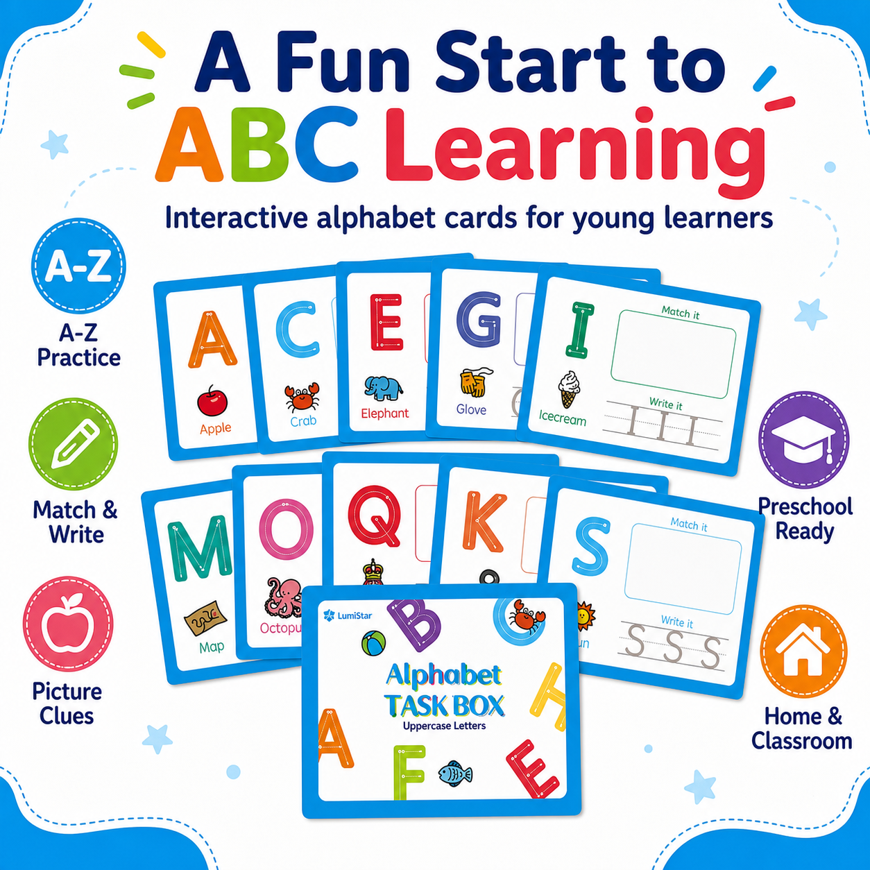 Alphabet Uppercase Taskbox