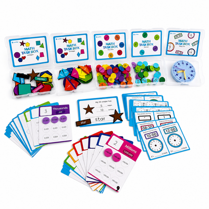 LumiStar Math Task Box Set – 5-in-1 Bundle