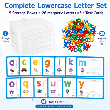 Alphabet Lowercase Task Box