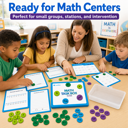 LumiStar Math Task Box – Decimals