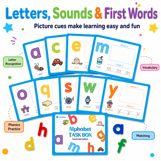 Alphabet Lowercase Task Box
