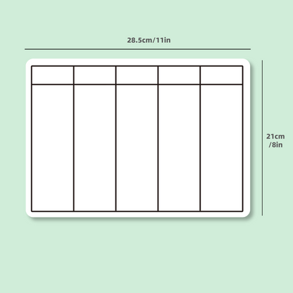 Practice Whiteboard - Word Family (5 Pcs)