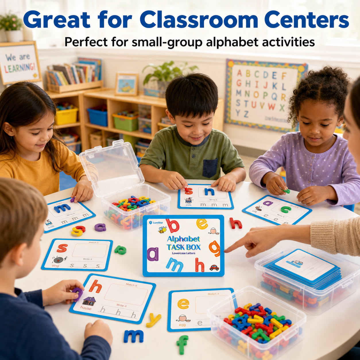 Alphabet Lowercase Task Box