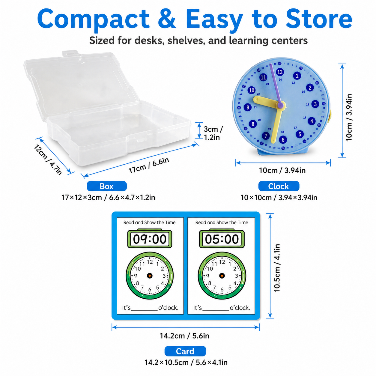 Telling Time Task Box