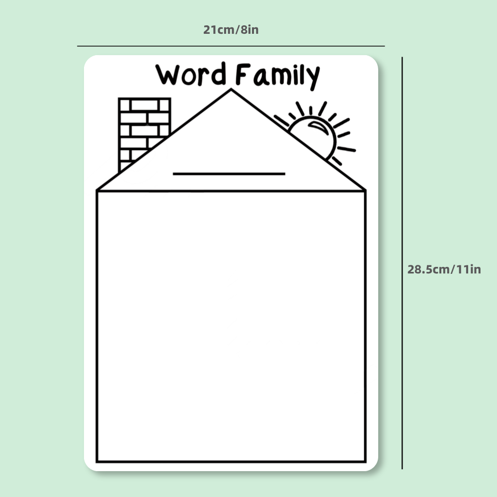 Practice Whiteboard - Word Family (5 Pcs)