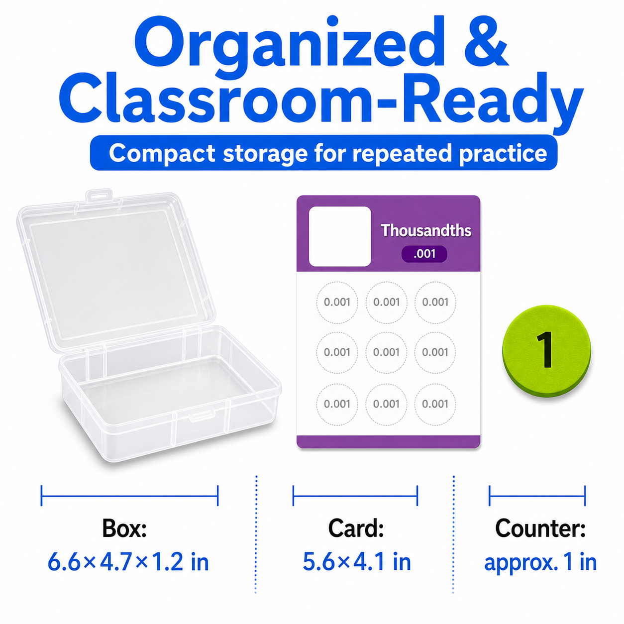 LumiStar Math Task Box – Decimals