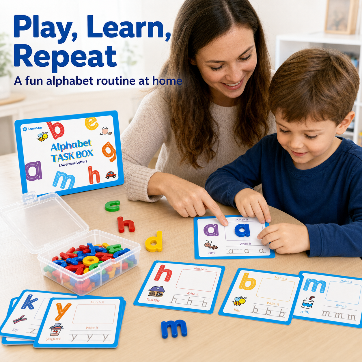 Alphabet Lowercase Task Box