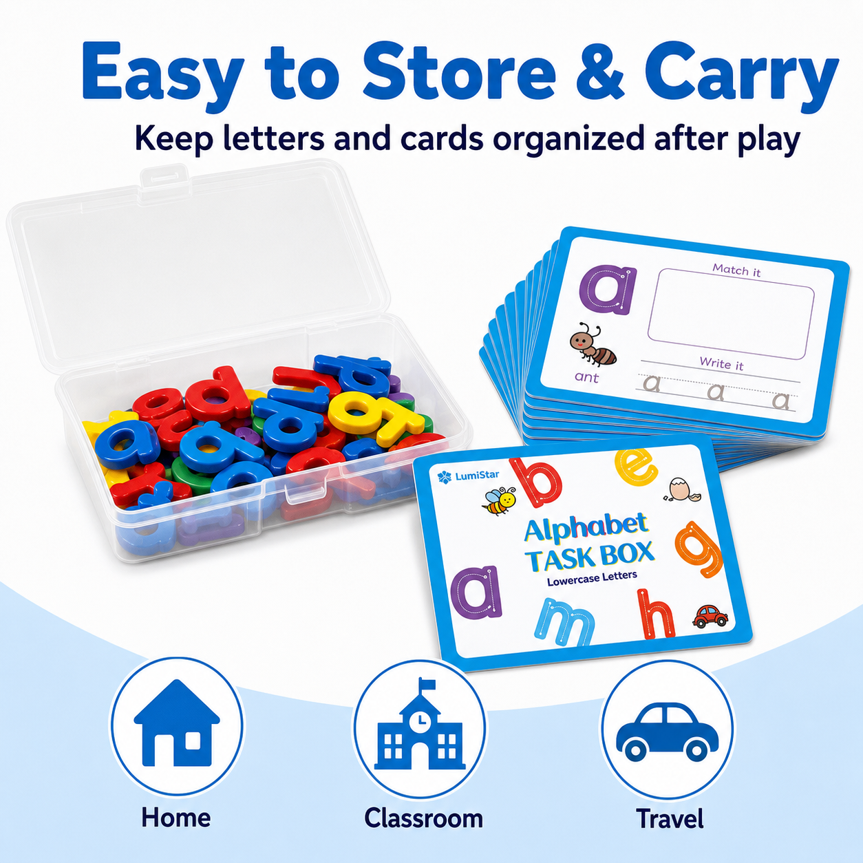 Alphabet Lowercase Task Box