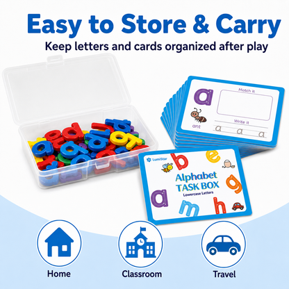 Alphabet Lowercase Task Box