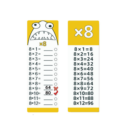 12×12 Multiplication Flash Cards