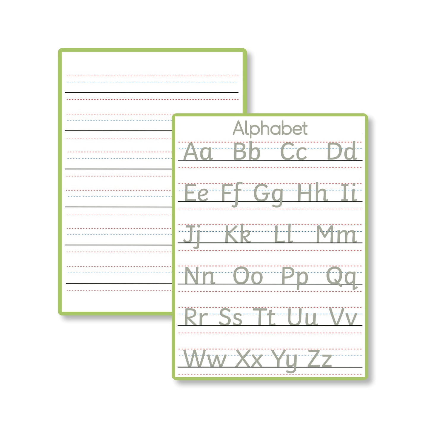 Practice Whiteboard - Alphabet (5 Pcs)
