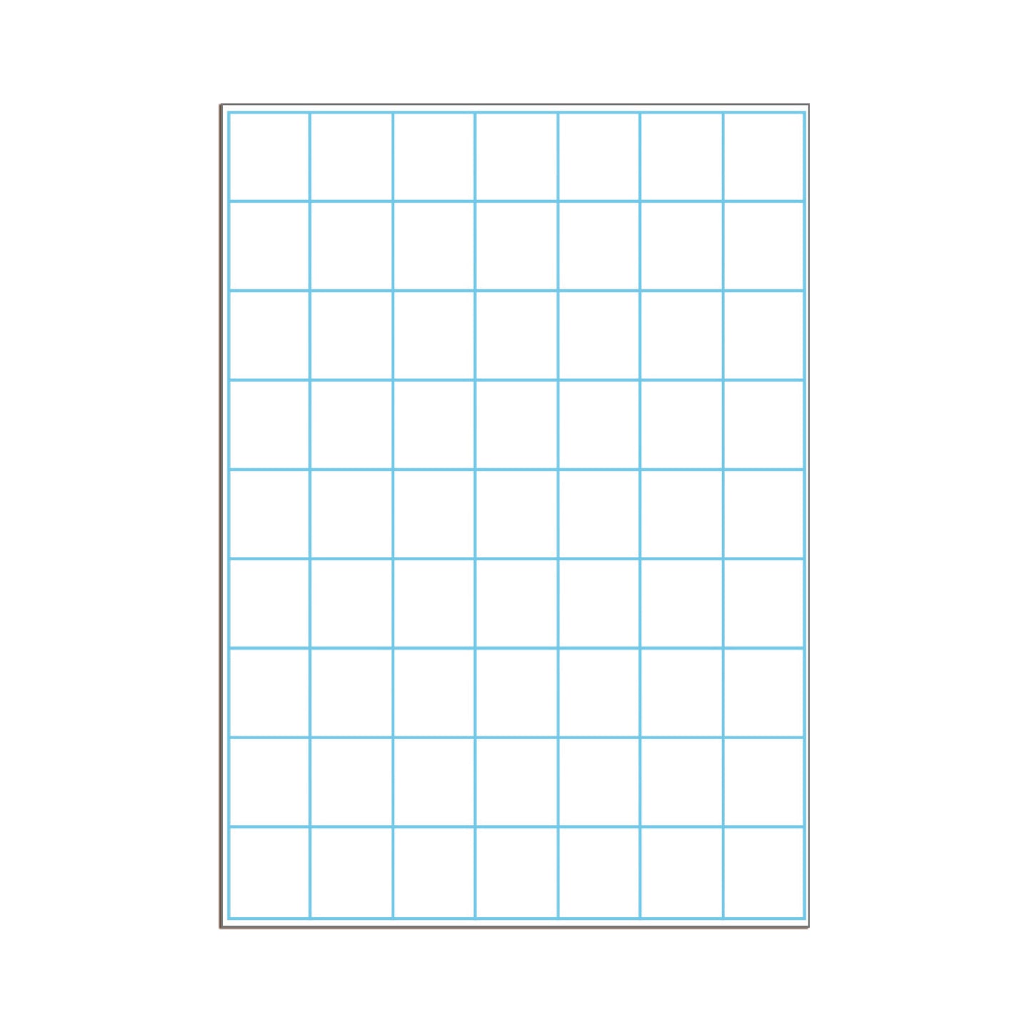 Large Dry-Erase Grid Posters  Size : 20 x 28"  (2 Pcs)