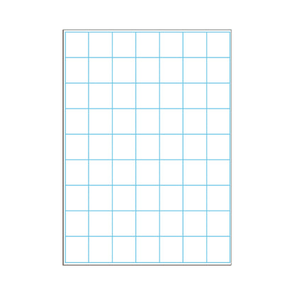 Large Dry-Erase Grid Posters  Size : 20 x 28"  (2 Pcs)