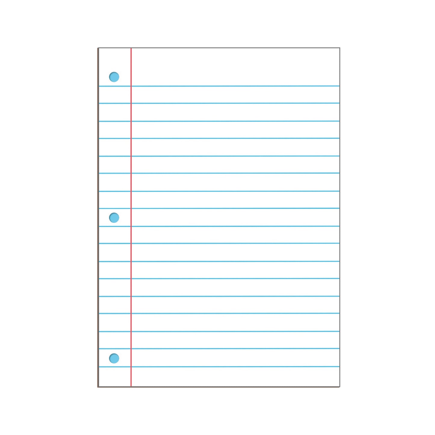 Large Dry-Erase Lined Posters  Size : 20 x 28" (2 Pcs)