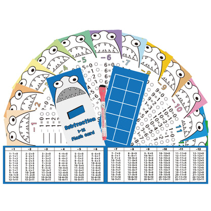 Subtraction Flash Cards