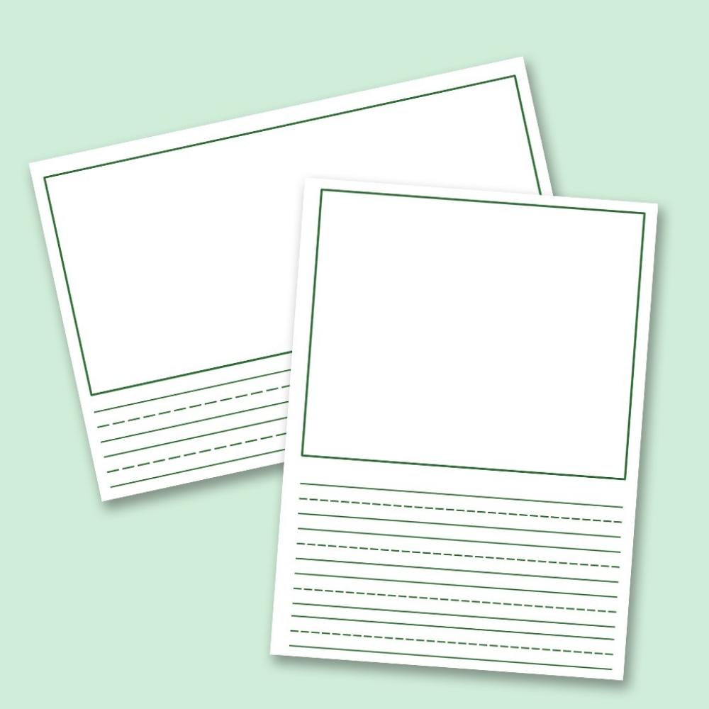 Practice Whiteboard - Story Paper (5 Pcs)