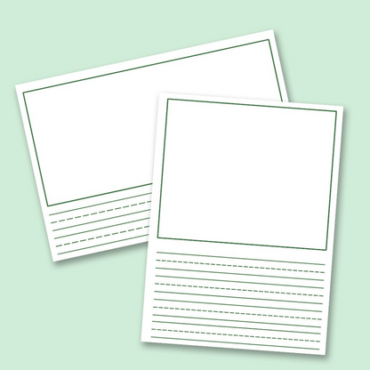 Practice Whiteboard - Story Paper (5 Pcs)