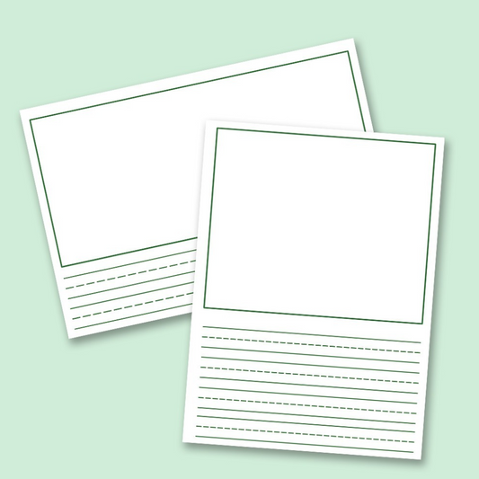 Practice Whiteboard - Story Paper (5 Pcs)