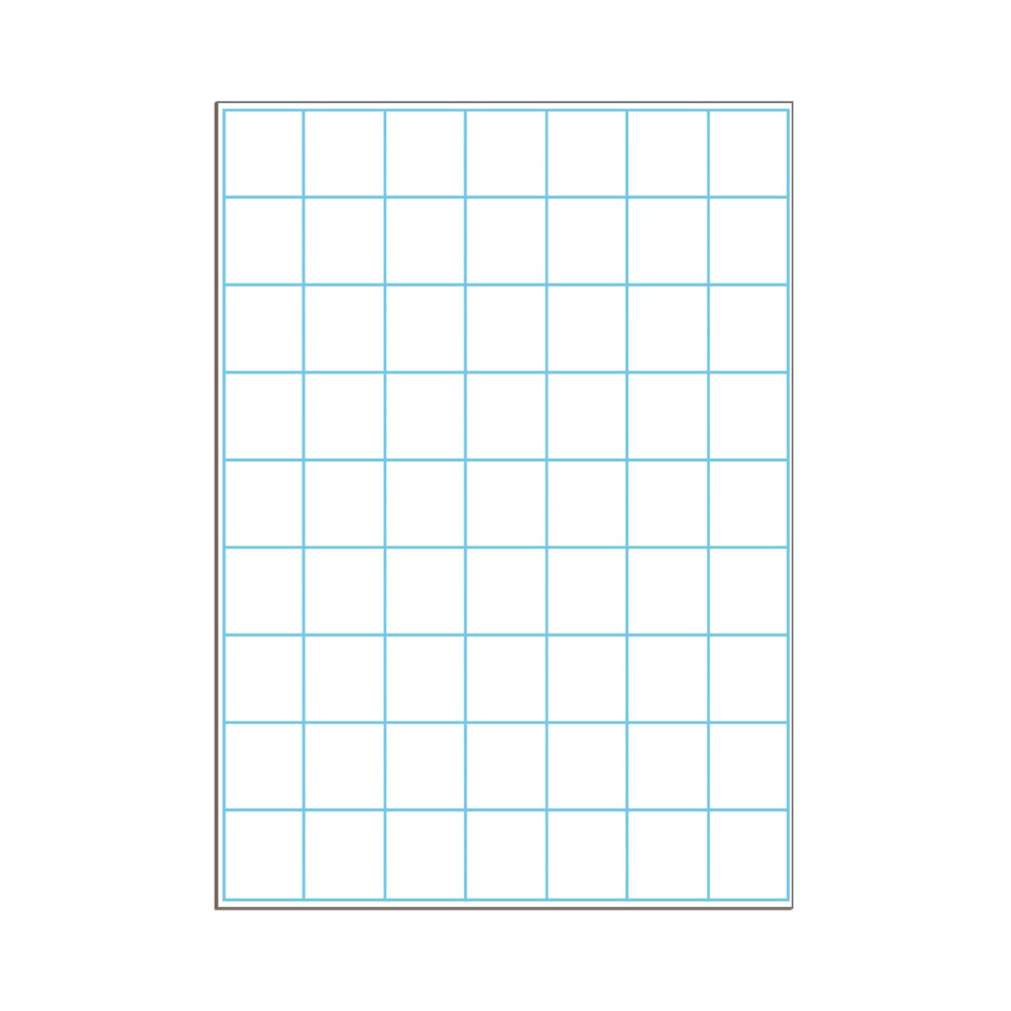 Large Dry-Erase Grid Posters  Size : 20 x 28"  (2 Pcs)