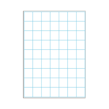 Large Dry-Erase Grid Posters  Size : 20 x 28"  (2 Pcs)