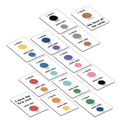 "I Have, Who Has" Cards - Colors