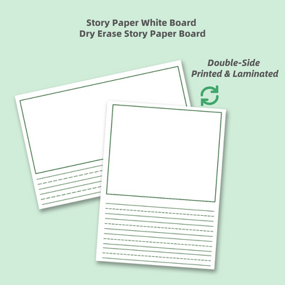 Practice Whiteboard - Story Paper (5 Pcs)