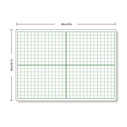 Practice Whiteboard - Grid Paper (5 Pcs)