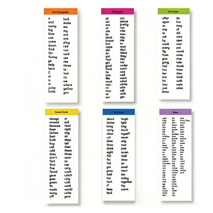 Sight Words Cards