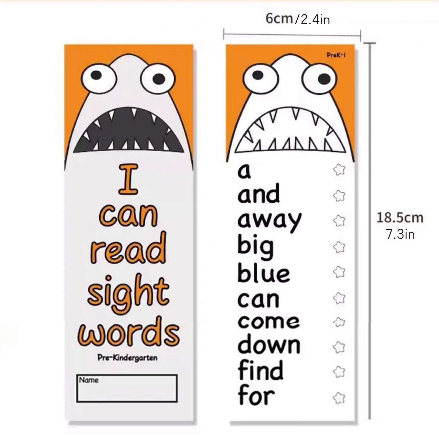 Sight Words Cards