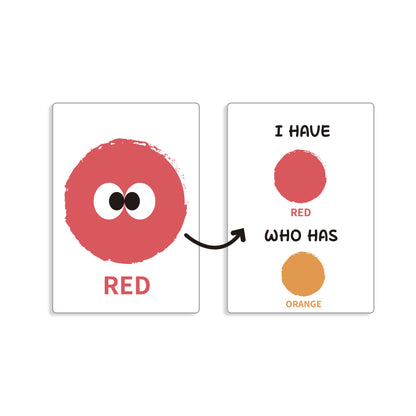 "I Have, Who Has" Cards - Colors