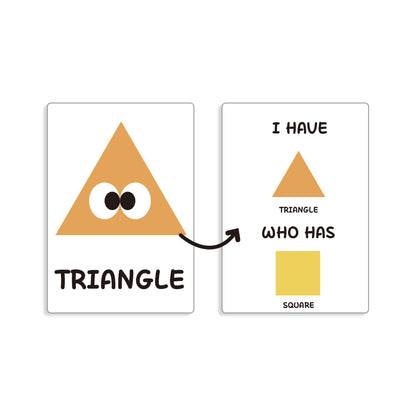 "I Have, Who Has" Cards - Shapes