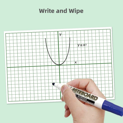 Practice Whiteboard - Coordinate Axis (5 Pcs)