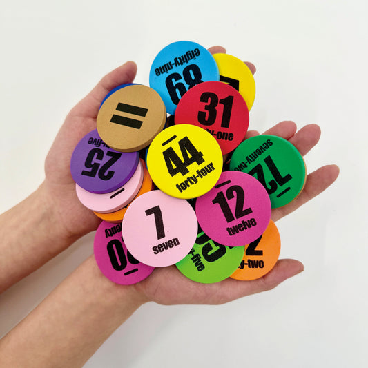 Large Magnetic Foam 100 Numbers