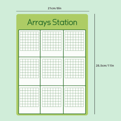 Practice Whiteboard - Arrays (5 Pcs)