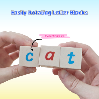 Magnetic Letter Cubes (16 Pcs/Set)