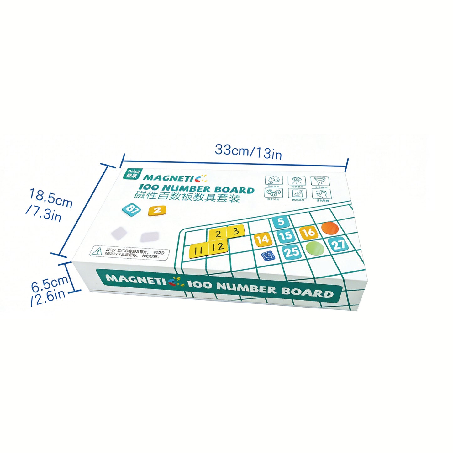 Large Magnetic Foam 100 Numbers