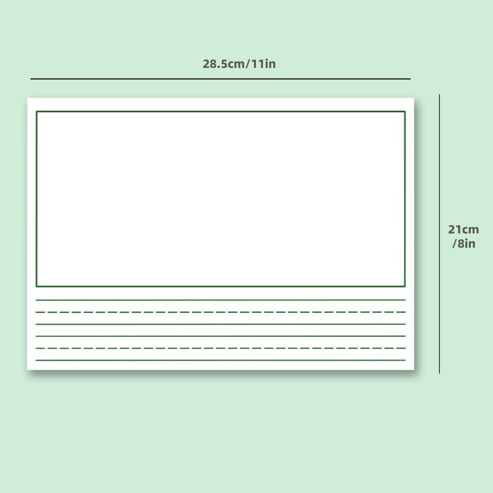 Practice Whiteboard - Story Paper (5 Pcs)