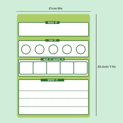 Practice Whiteboard - Word Spelling (5 Pcs)