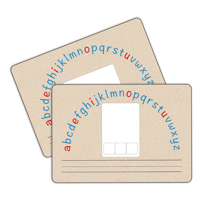 Word Building Megnetic Whiteboards (Style 2, 2 Sheets)