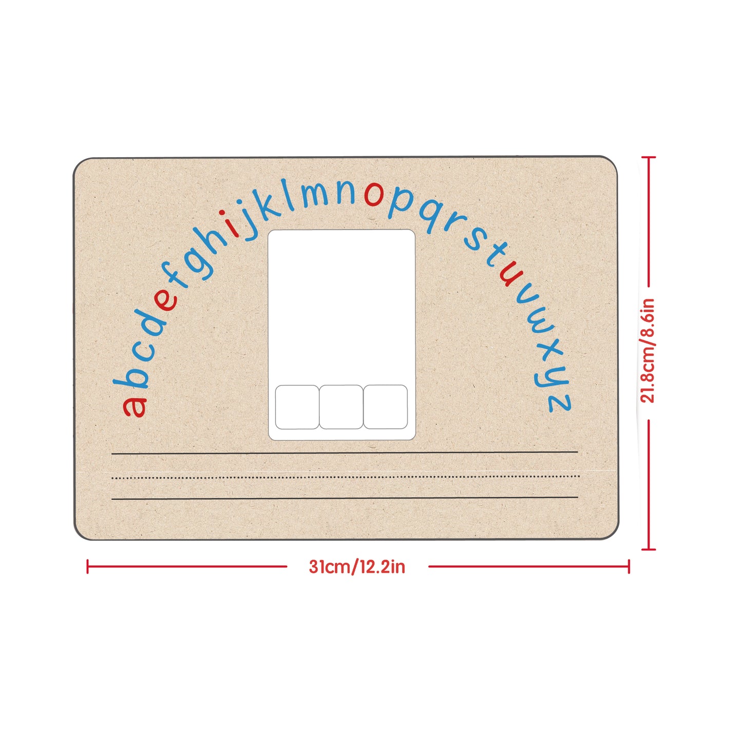 Word Building Megnetic Whiteboards (Style 2, 2 Sheets)