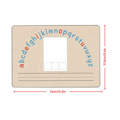 Word Building Megnetic Whiteboards (Style 2, 2 Sheets)