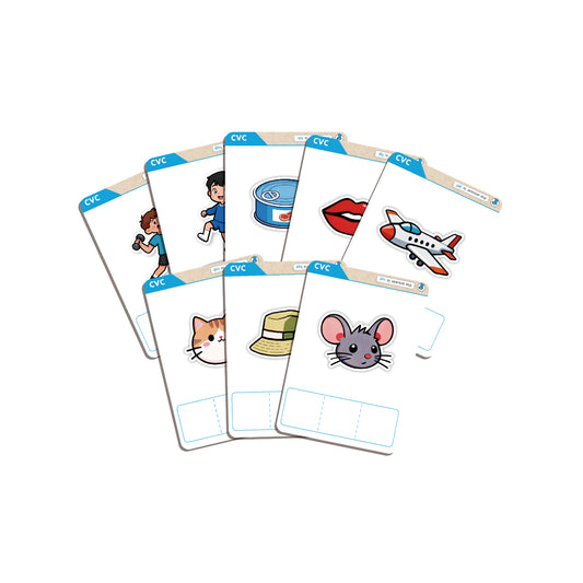 CVC Word Builder Cards
