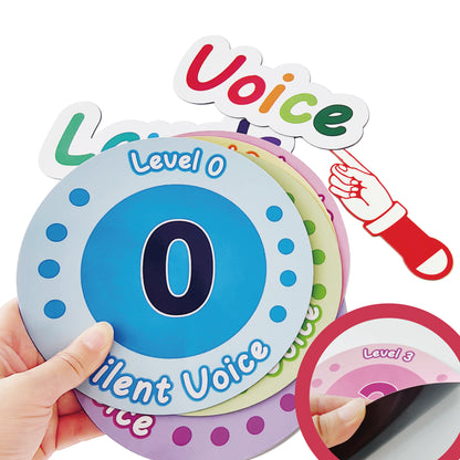 Magnetic Voice Level Chart