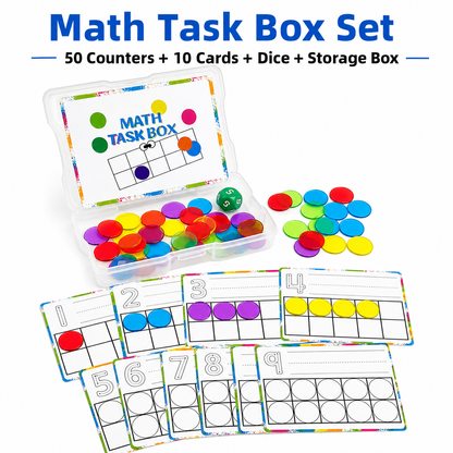 LumiStar Math Task Box Set – Counting Counters