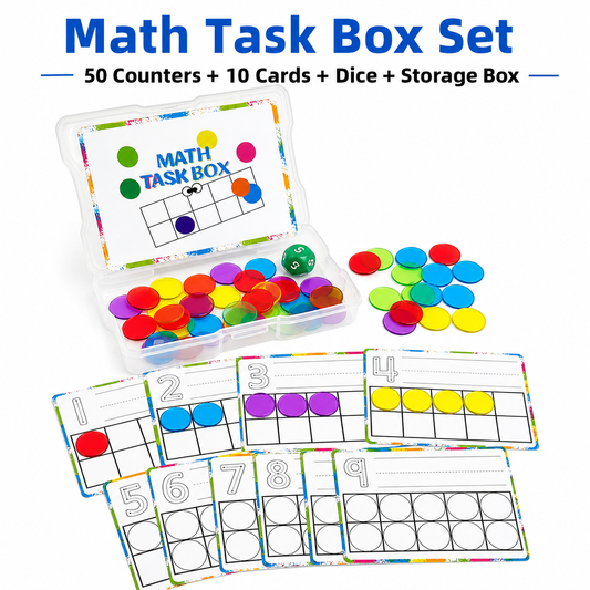 LumiStar Math Task Box Set – Counting Counters