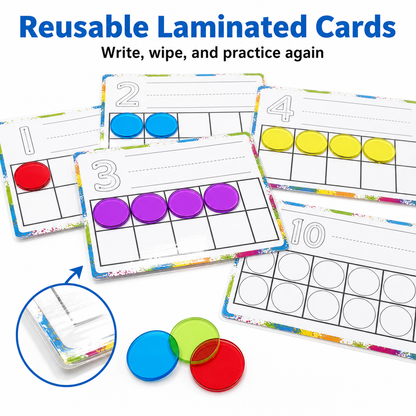 LumiStar Math Task Box Set – Counting Counters