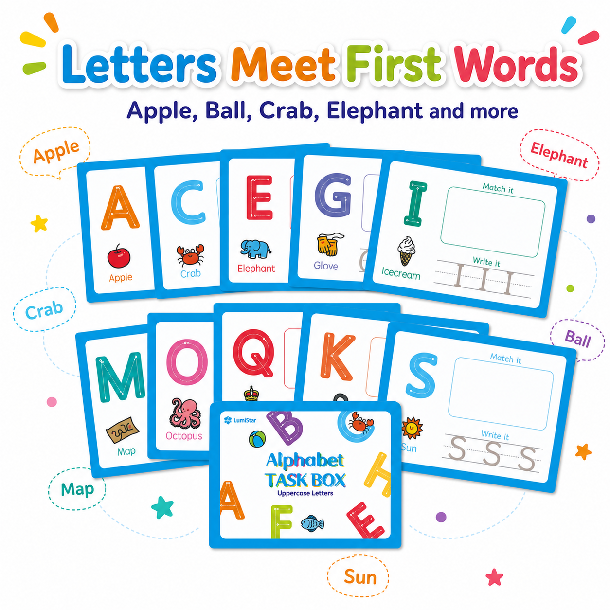 Alphabet Uppercase Taskbox