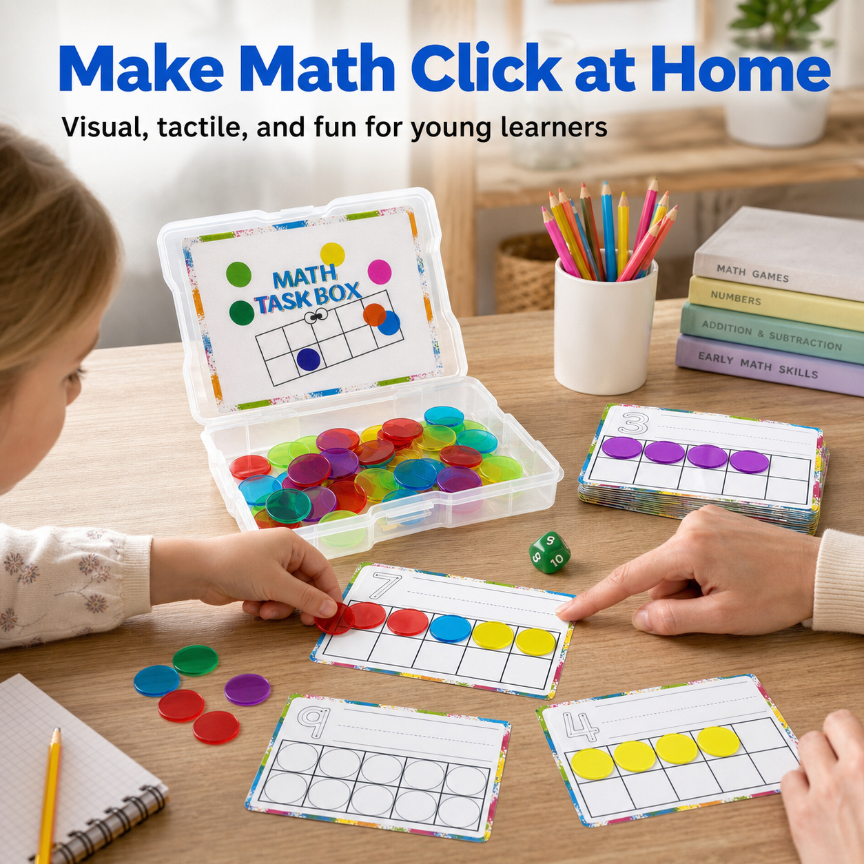 LumiStar Math Task Box Set – Counting Counters